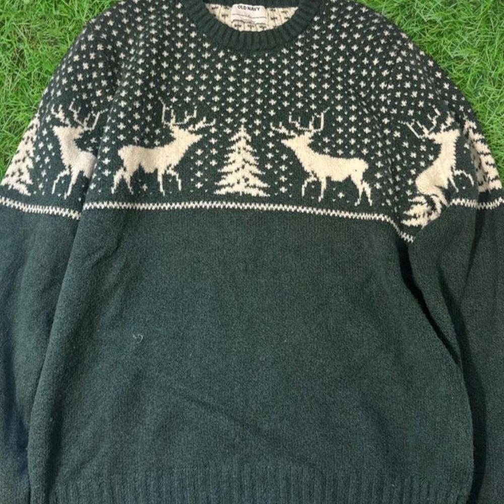 Old-navy Women's Green Jumper